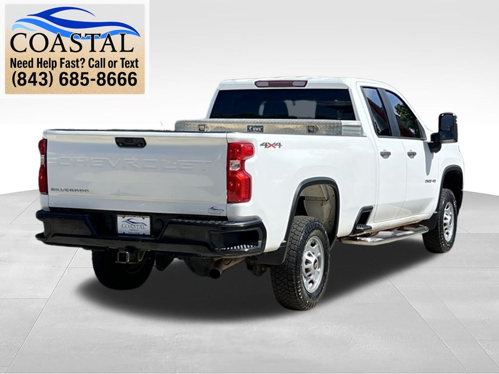 2021 Chevrolet Silverado 2500HD Work Truck White at Coastal Chevrolet Cadillac