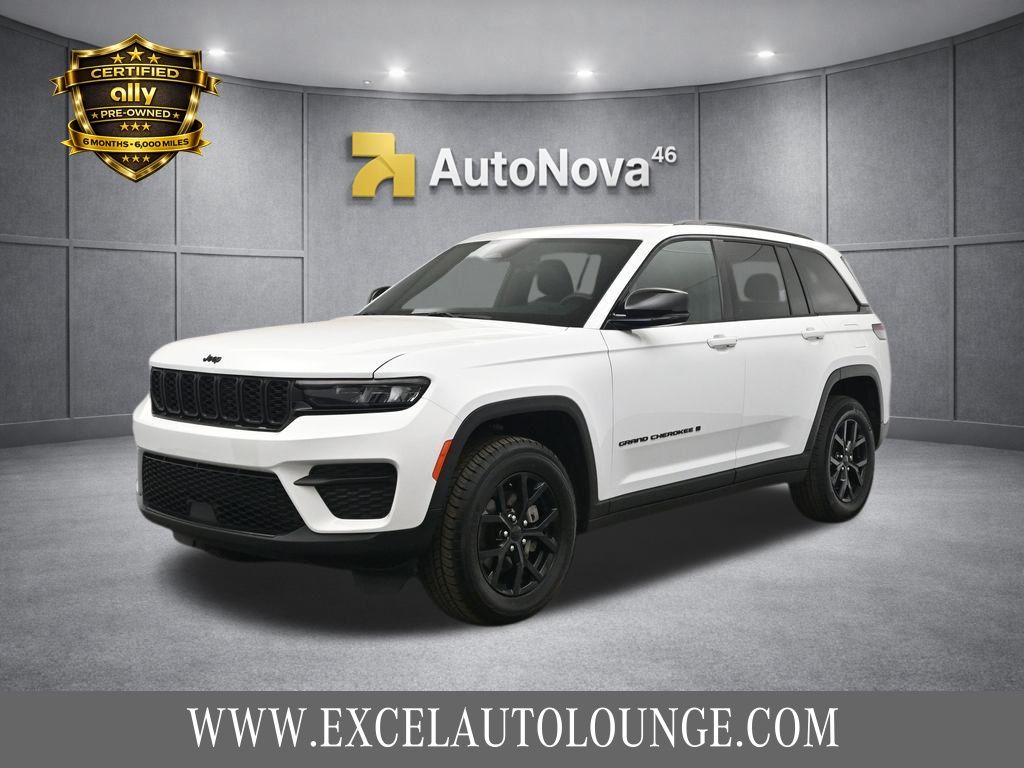 Bright White Clearcoat 2025 Jeep Grand Cherokee SUV / Crossover Four-Wheel Drive 8-Speed Automatic