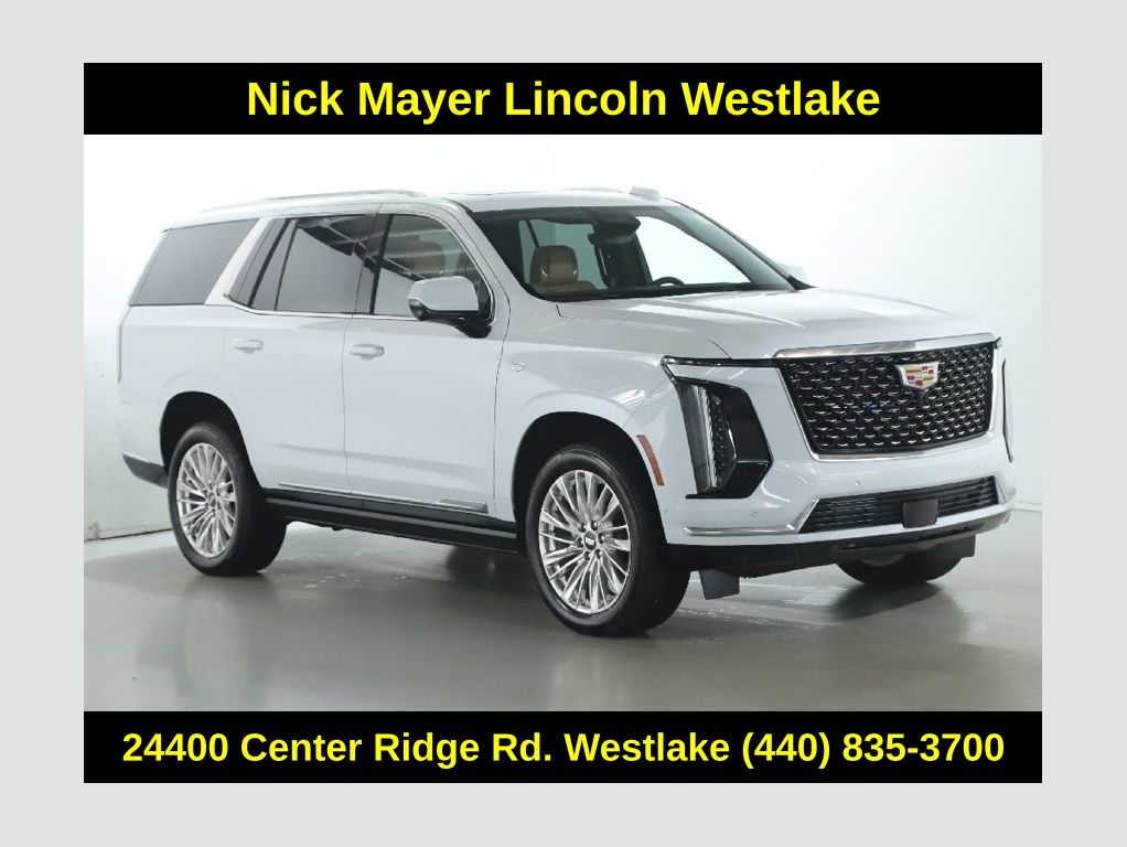 Vibrant White Tricoat 2026 Cadillac Escalade SUV / Crossover Four-Wheel Drive