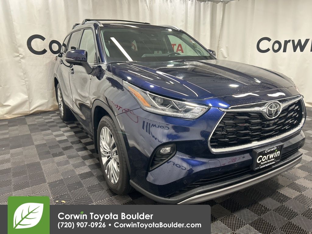 Blueprint 2025 Toyota Highlander Platinum AWD SUV / Crossover All-Wheel Drive 8-Speed Automatic