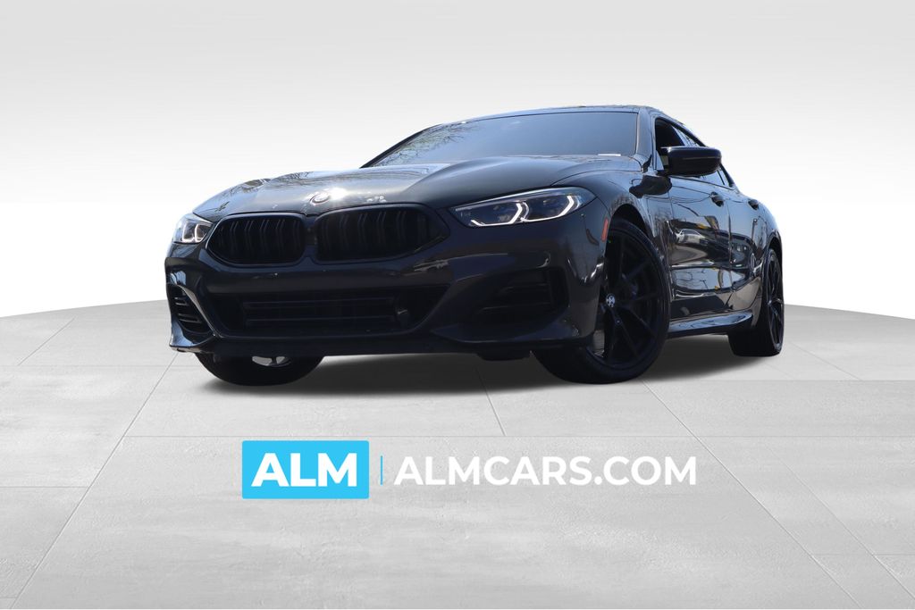 Gray (Dravit Grey Metallic) 2025 BMW 8 Series Coupe All-Wheel Drive 8-Speed Automatic