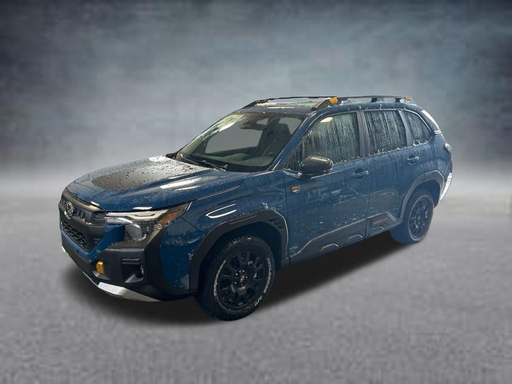 Geyser Blue 2026 Subaru Forester SUV / Crossover All-Wheel Drive Continuously Variable Transmission