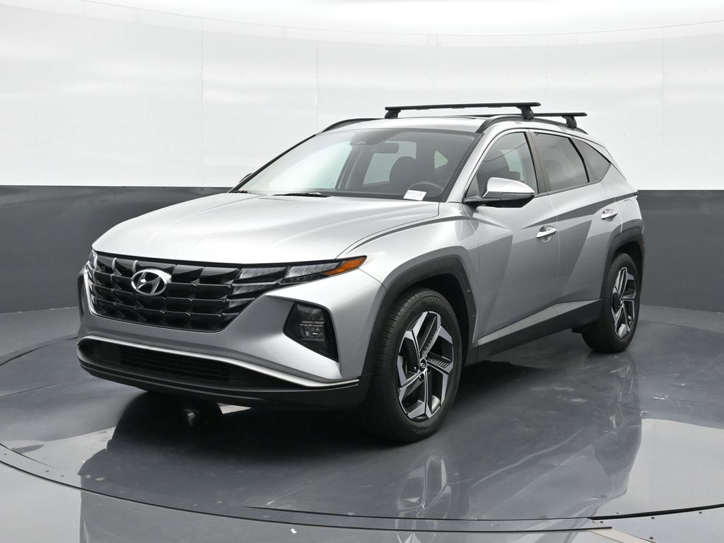 Shimmering Silver 2023 Hyundai Tucson SEL FWD SUV / Crossover Front-Wheel Drive 8-Speed Automatic