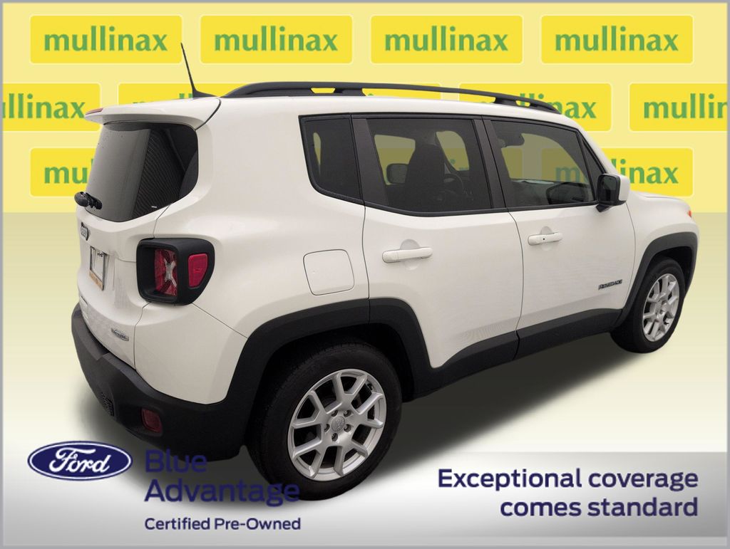 Certified Used 2021 White Jeep Latitude image 3