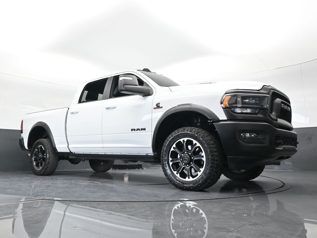 Used 2024 Bright White Clearcoat Ram Rebel image 73