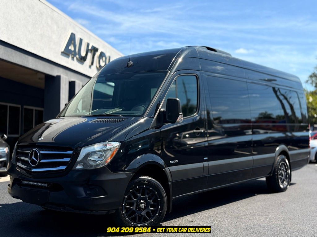Jet Black 2015 Mercedes-Benz Sprinter Cargo Van 4X2 5-Speed Automatic