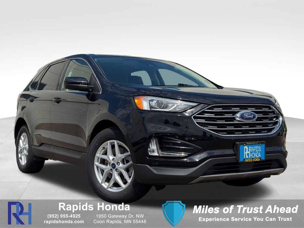 Black 2021 Ford Edge SUV / Crossover All-Wheel Drive 8-Speed Automatic