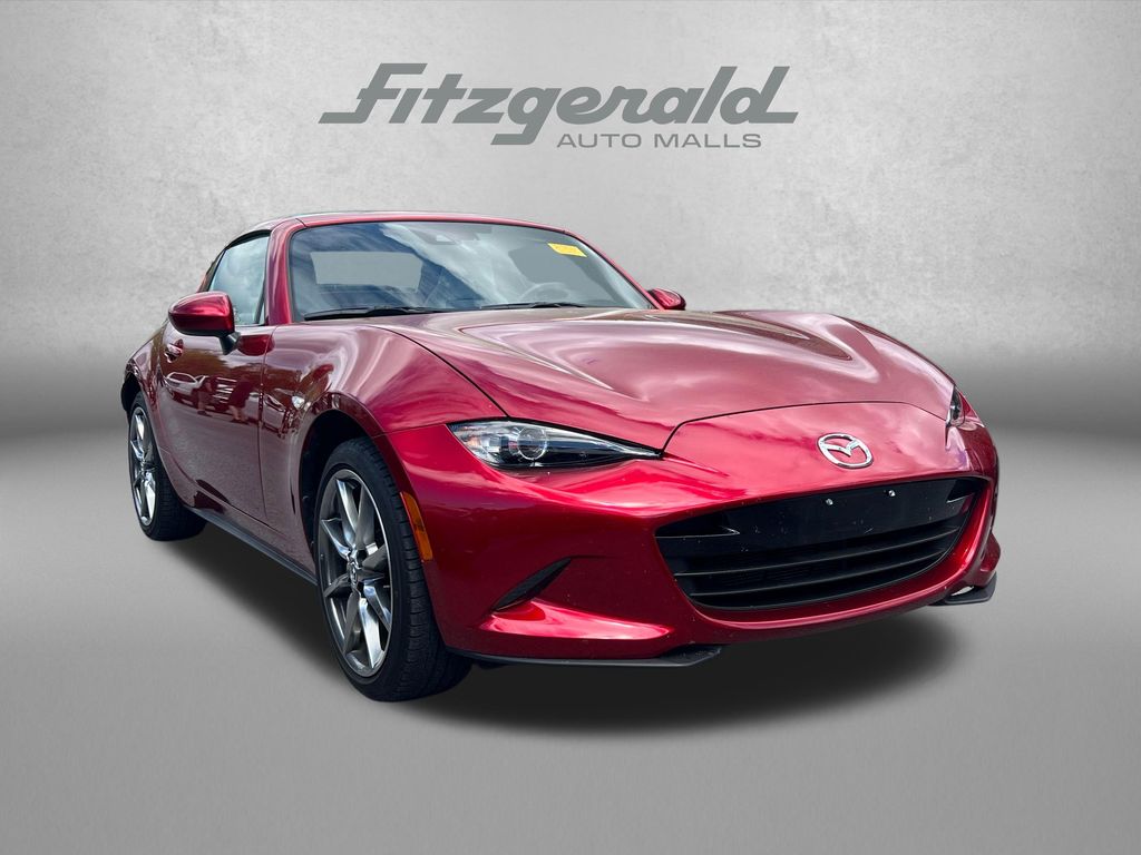 Soul Red Crystal Metallic 2021 Mazda MX-5 Miata RF Grand Touring RWD Convertible Rear-Wheel Drive 6-Speed Manual