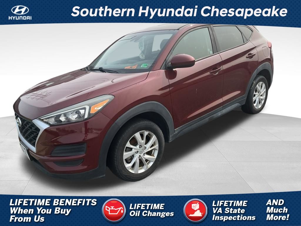 Gemstone Red 2019 Hyundai Tucson SUV / Crossover Front-Wheel Drive 6-Speed Automatic