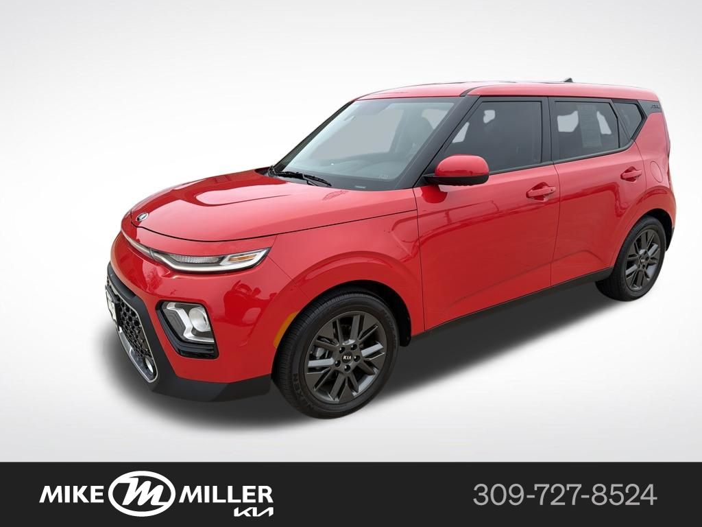 Inferno Red 2020 Kia Soul EX FWD SUV / Crossover Front-Wheel Drive Continuously Variable Transmission