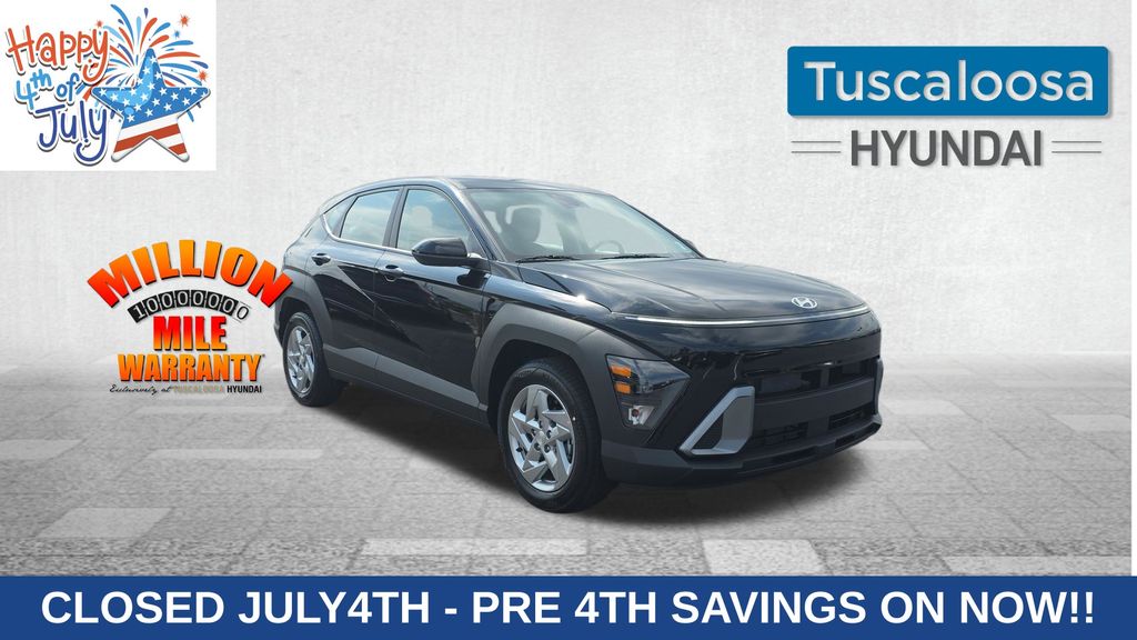 Abyss Black Pearl 2026 Hyundai Kona SUV / Crossover Front-Wheel Drive Continuously Variable Transmission