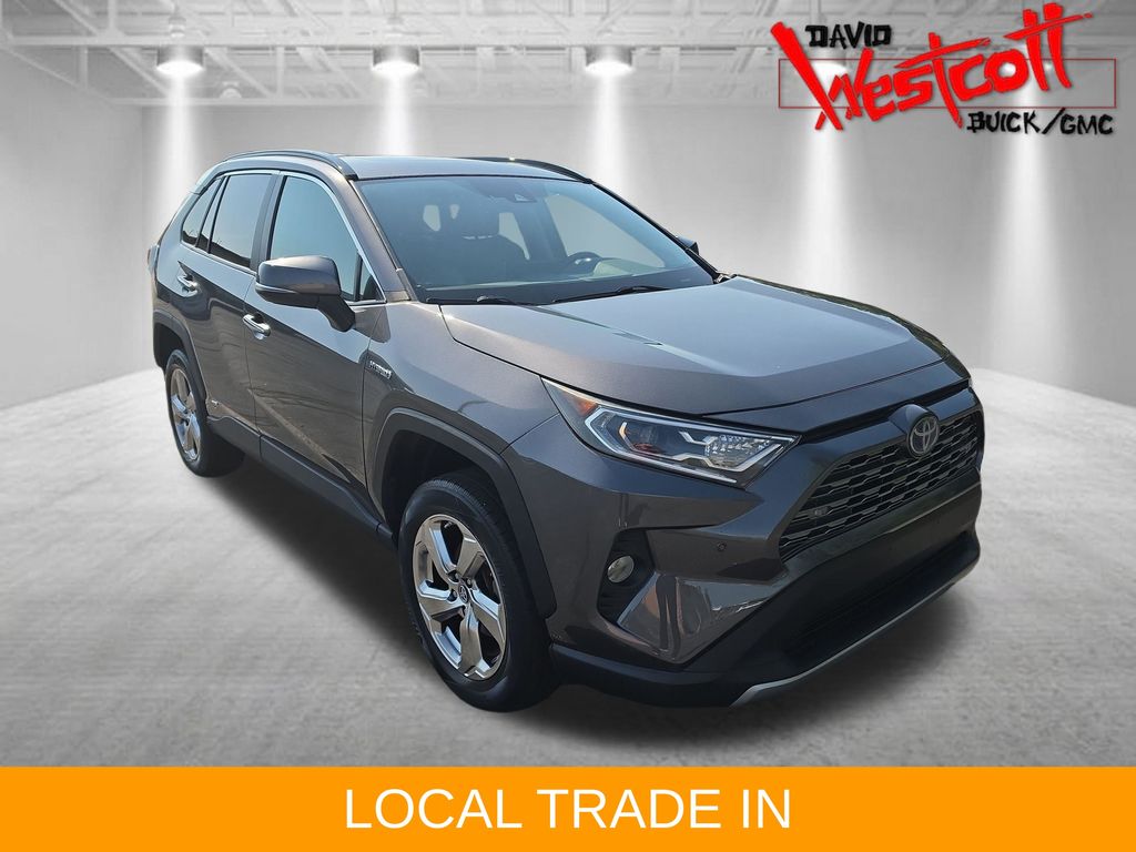Magnetic Gray Metallic 2019 Toyota RAV4 Hybrid SUV / Crossover All-Wheel Drive Continuously Variable Transmission