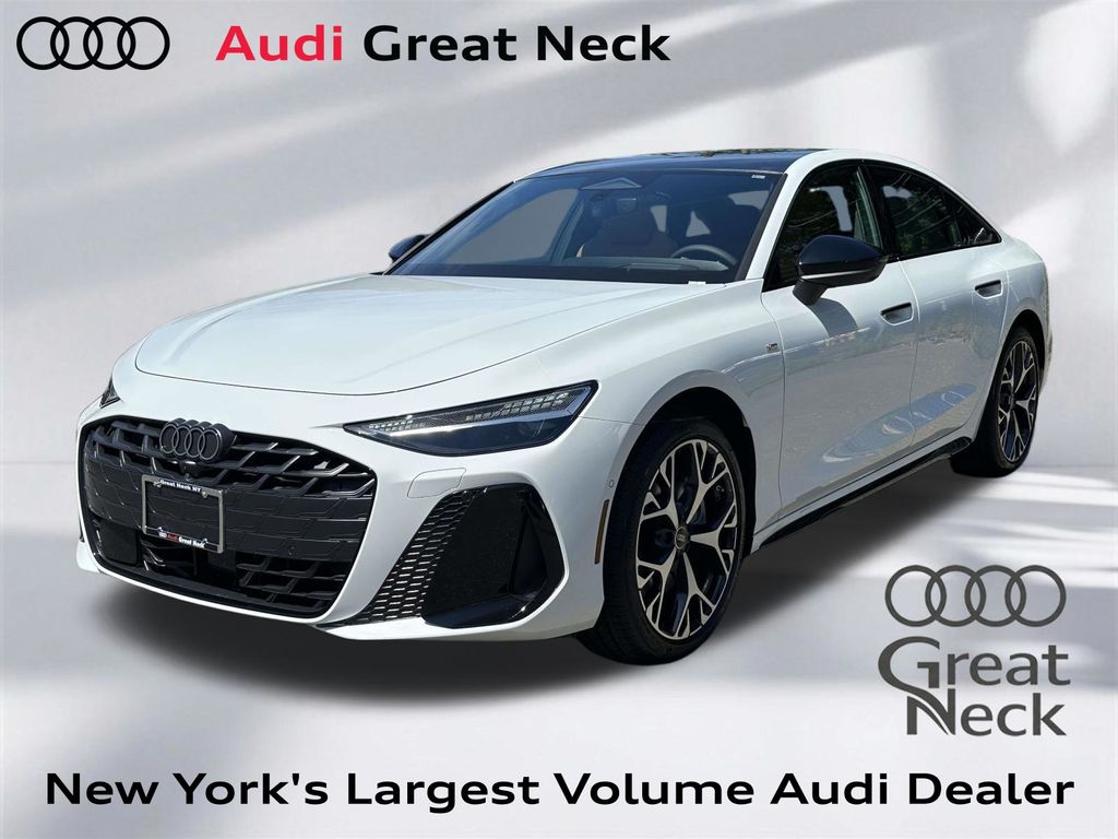 Glacier White 2026 Audi A6 quattro Premium Plus 55 TFSI Sedan All-Wheel Drive 7-Speed Automatic