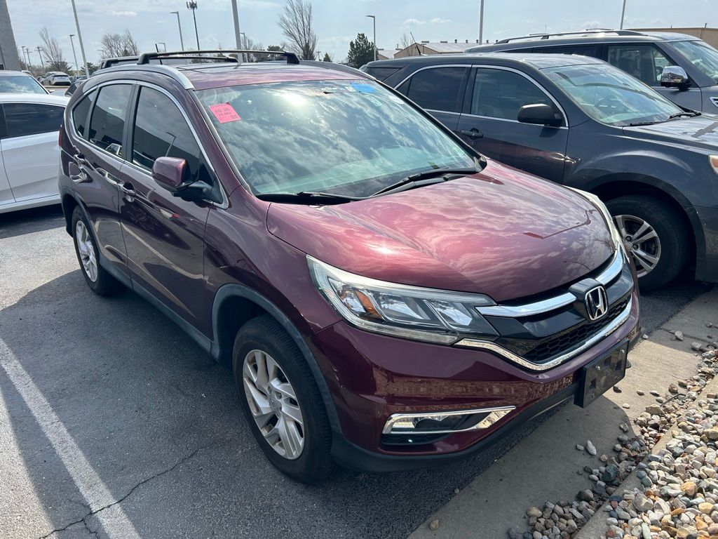 Basque Red Pearl II 2015 Honda CR-V EX-L AWD SUV / Crossover All-Wheel Drive Continuously Variable Transmission