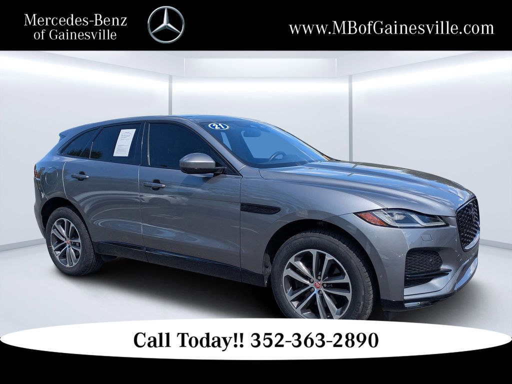 Gray 2021 Jaguar F-PACE P250 S AWD SUV / Crossover All-Wheel Drive 8-Speed Automatic