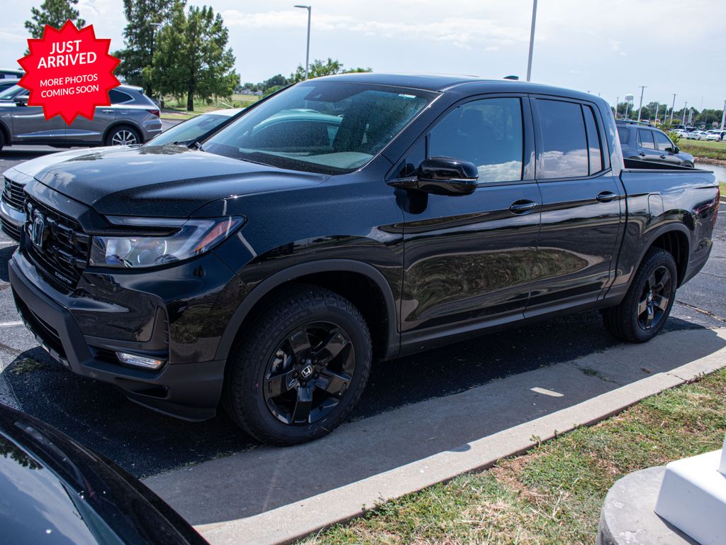 Black 2026 Honda Ridgeline Pickup Truck All-Wheel Drive 9-Speed Automatic