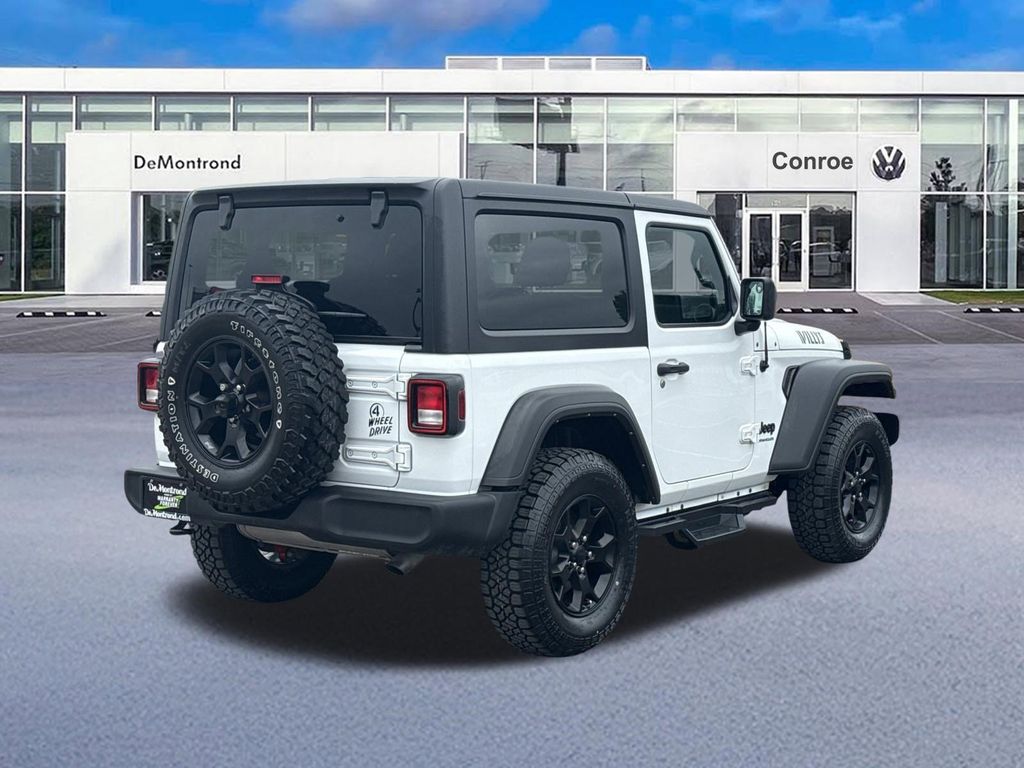 2022 Jeep Wrangler Willys White at Classic Elite Chevrolet Hwy 6