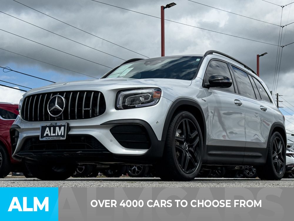 Used 2023 Iridium Silver Metallic Mercedes-Benz GLB 35 AMG® image 2