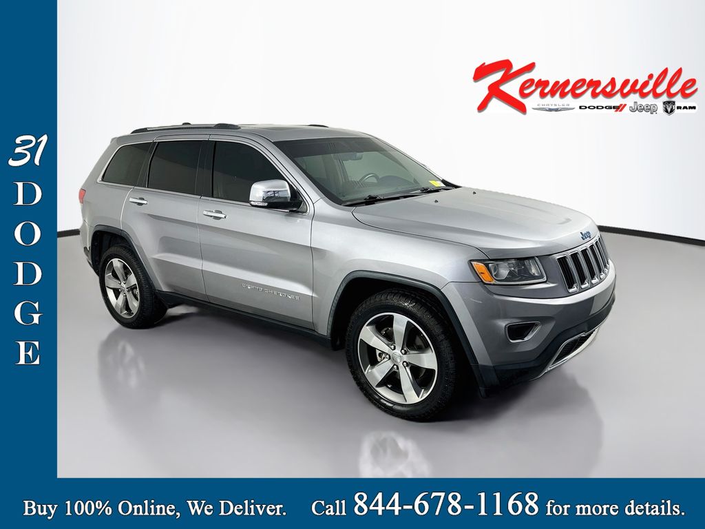 Billet Silver Metallic 2015 Jeep Grand Cherokee SUV / Crossover 4X2 8-Speed Automatic