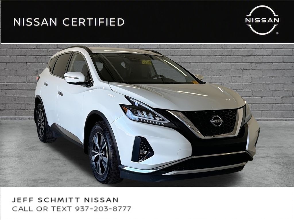 Pearl White Tricoat 2024 Nissan Murano SUV / Crossover All-Wheel Drive Continuously Variable Transmission