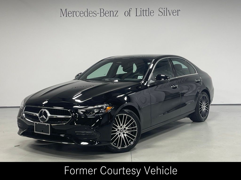 Black 2026 Mercedes-Benz C-Class Sedan All-Wheel Drive 9-Speed Automatic