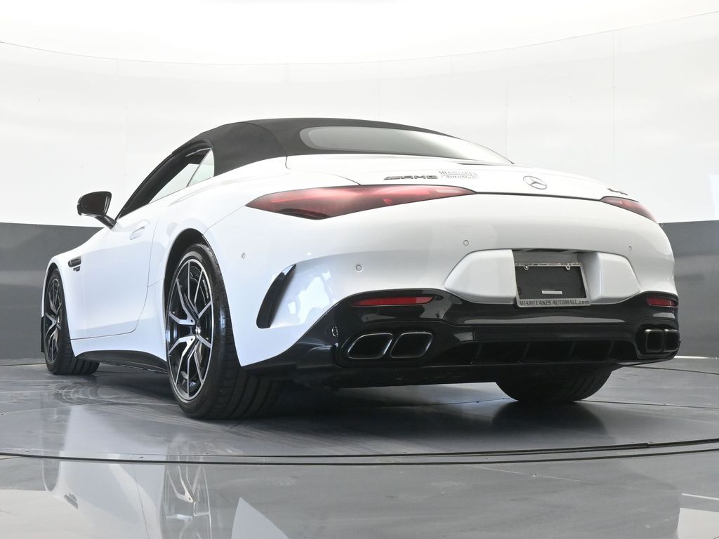 Used 2022 White Mercedes-Benz SL 63 AMG® image 68