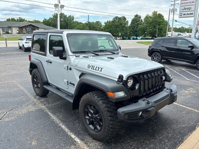 Silver Zynith Clearcoat 2022 Jeep Wrangler SUV / Crossover Four-Wheel Drive 8-Speed Automatic