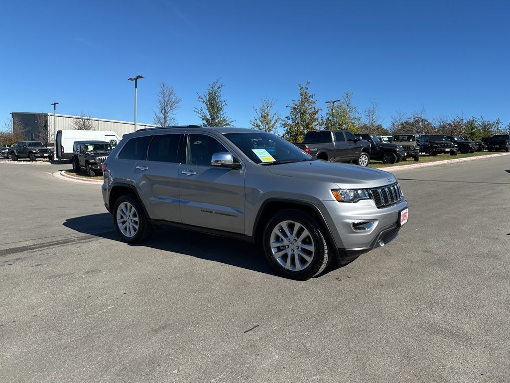 Used Car 2017 Jeep Grand Cherokee  Limited For Sale Under $20,000 In Austin, Texas