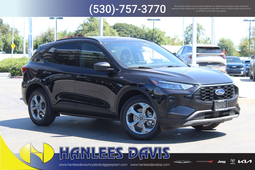 Black Metallic 2025 Ford Escape SUV / Crossover All-Wheel Drive 8-Speed Automatic