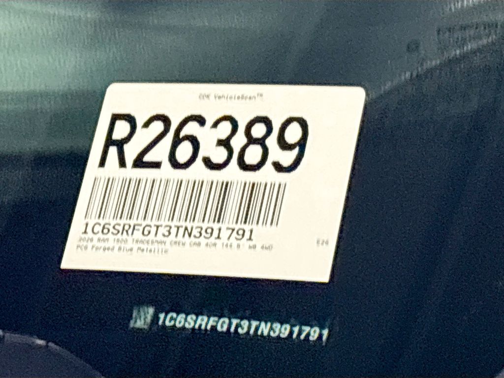 2026 Ram 1500 Tradesman