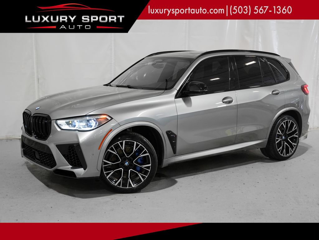 Gray Metallic 2020 BMW X5 M Competition AWD SUV / Crossover All-Wheel Drive 8-Speed Automatic