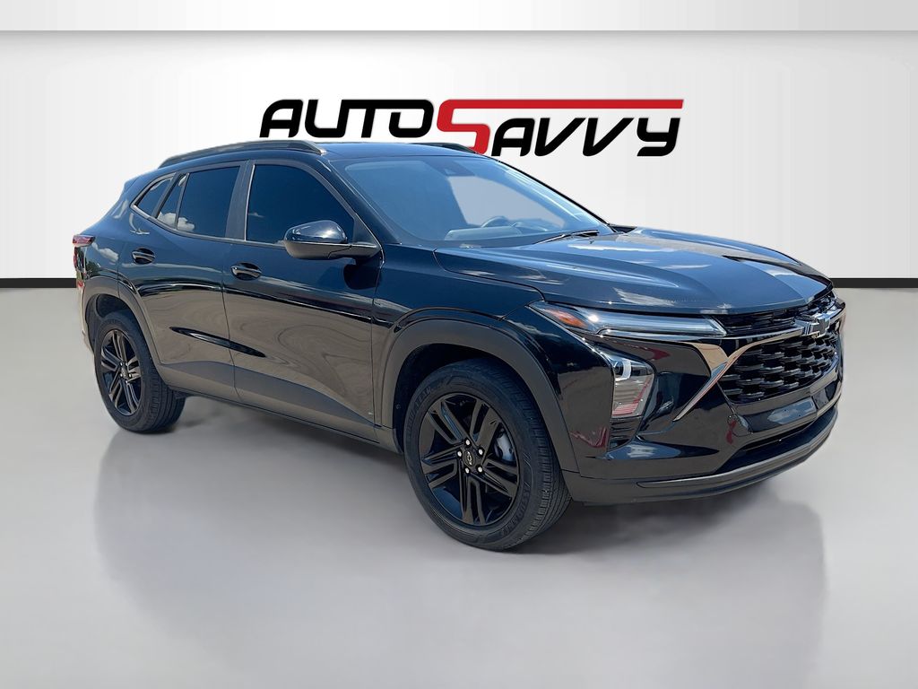 Mosaic Black Metallic 2025 Chevrolet Trax SUV / Crossover Front-Wheel Drive 6-Speed Automatic