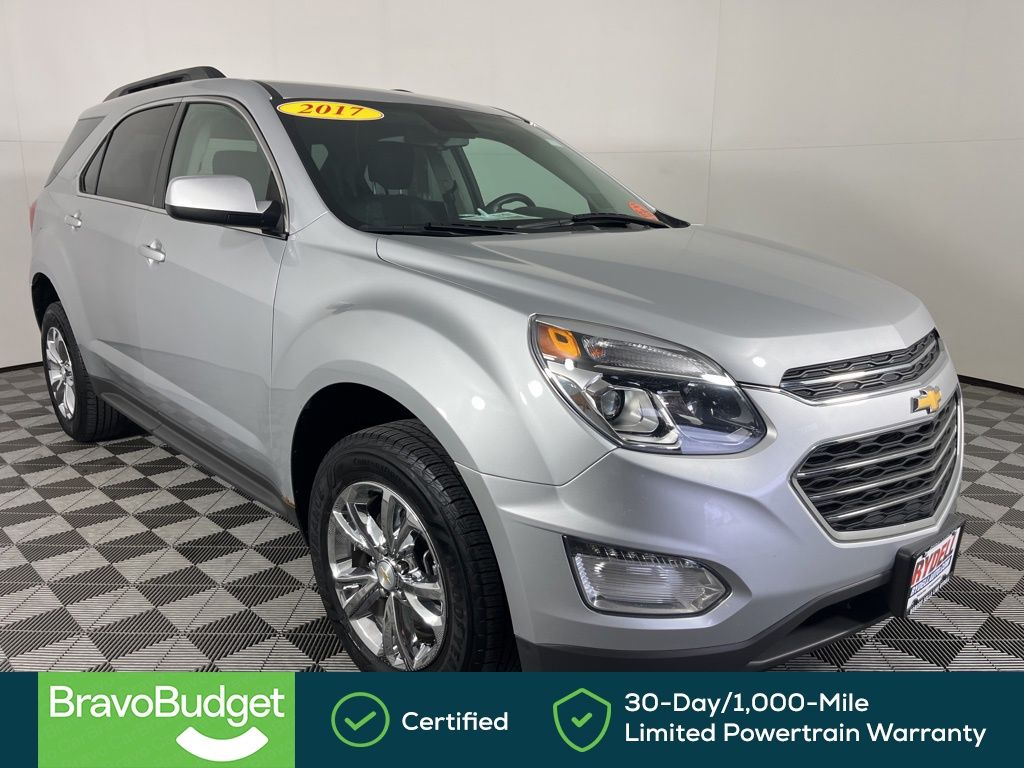 Silver Ice Metallic 2017 Chevrolet Equinox LT FWD SUV / Crossover Front-Wheel Drive 6-Speed Automatic Overdrive