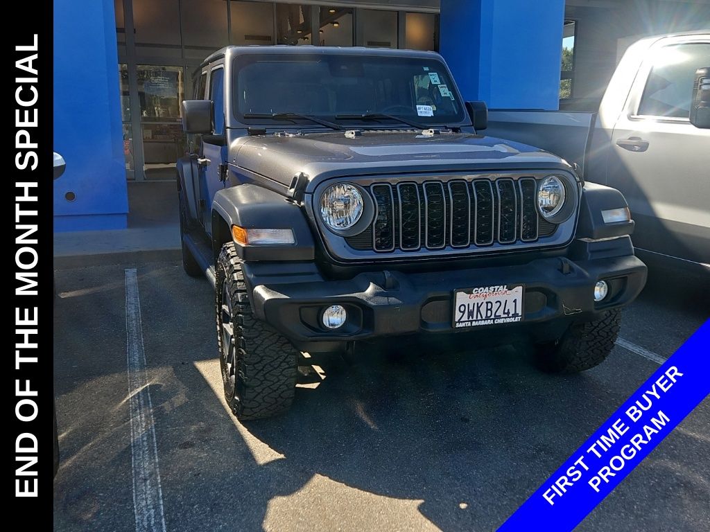  2024 Jeep Wrangler Sport S 4-Door 4WD   