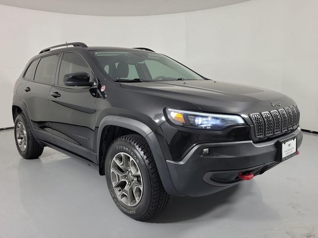 2022 Jeep Cherokee Trailhawk Black at Classic Elite Chevrolet Sugar Land