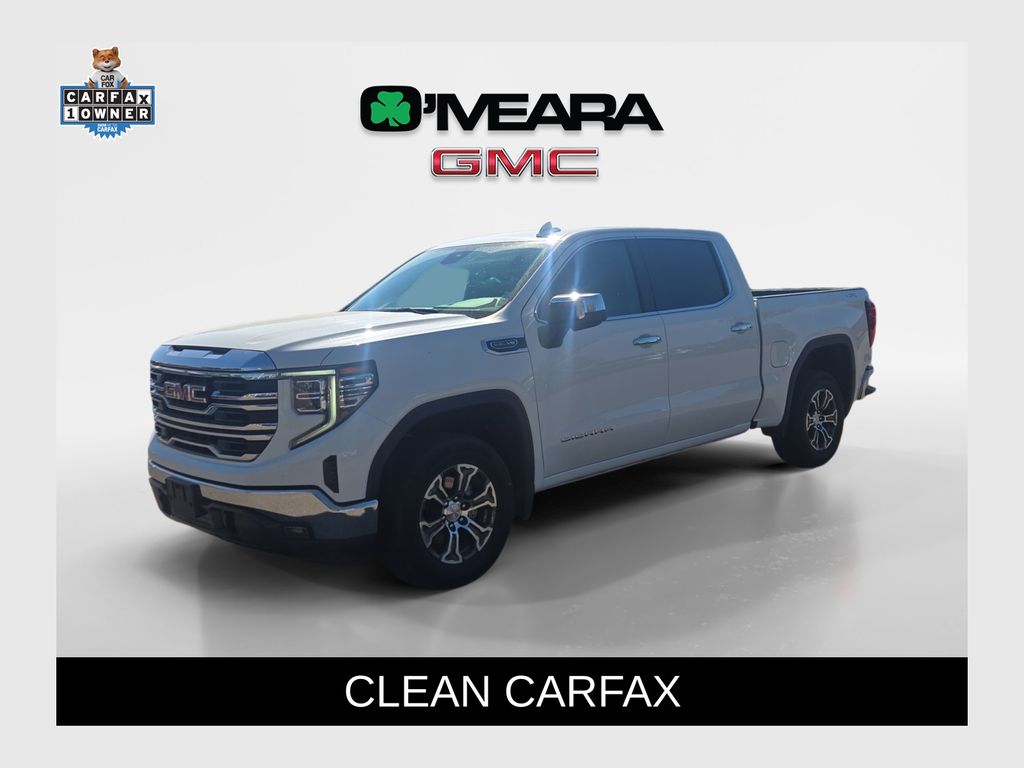 Summit White 2025 GMC Sierra 1500 Pickup Truck Four-Wheel Drive Automatic