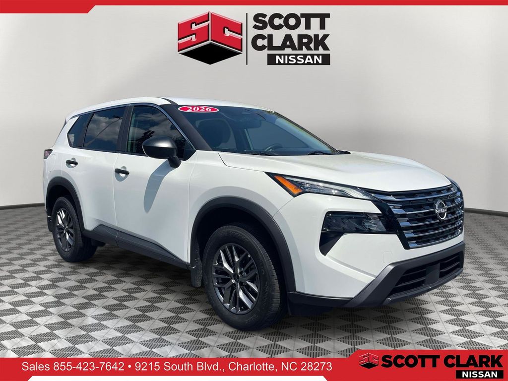 White 2026 Nissan Rogue SUV / Crossover Front-Wheel Drive Continuously Variable Transmission