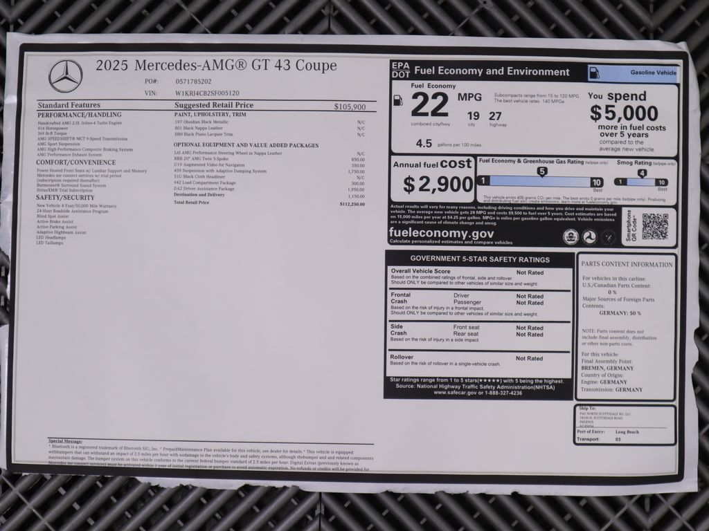 Thumbnail: 2025 Mercedes-Benz AMG GT - 9