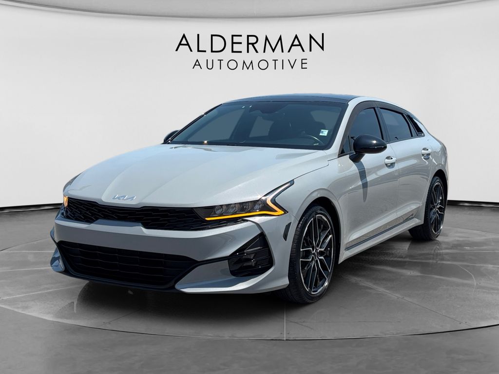 Wolf Gray 2023 Kia K5 Sedan Front-Wheel Drive 8-Speed Automatic
