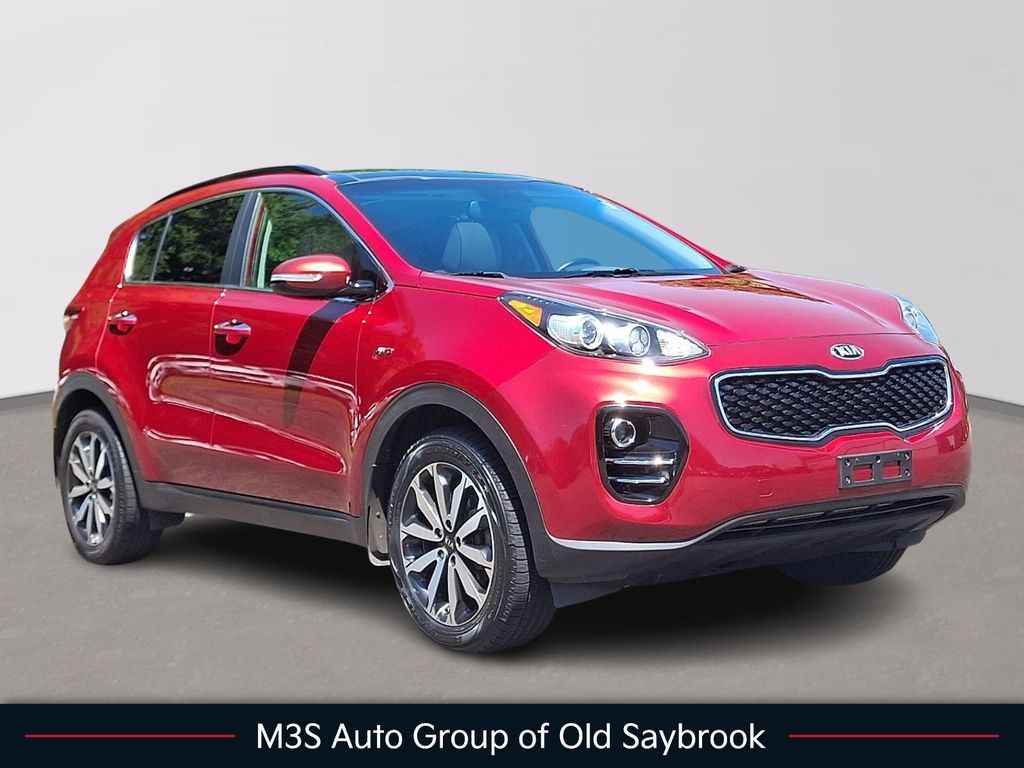 Hyper Red 2019 Kia Sportage SUV / Crossover All-Wheel Drive 6-Speed Automatic Overdrive