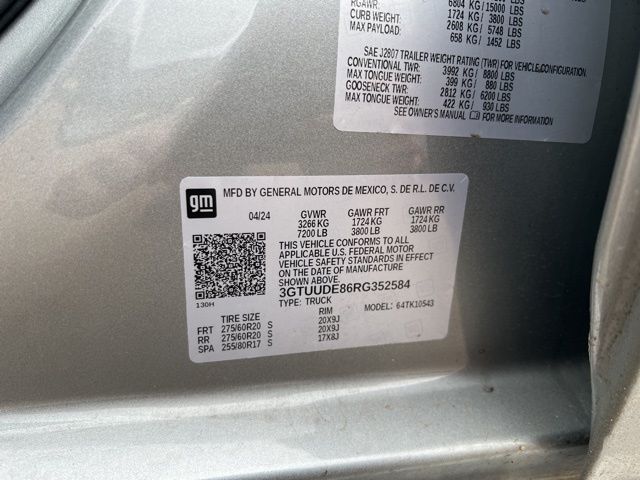 2024 GMC Sierra 1500