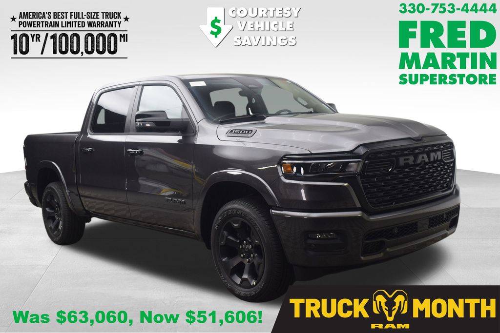 new 2026 Ram 1500 car, priced at $51,606