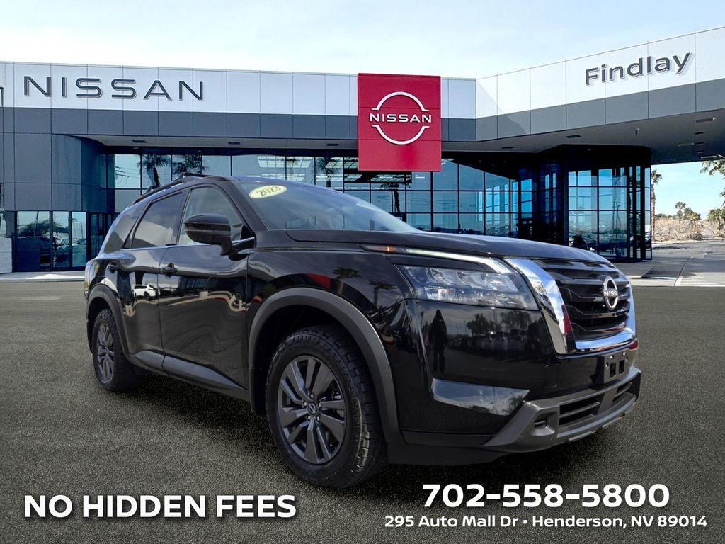 Super Black 2023 Nissan Pathfinder SV FWD SUV / Crossover Front-Wheel Drive 9-Speed Automatic