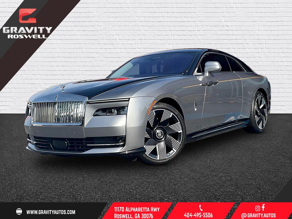 Silver 2024 Rolls-Royce Spectre Coupe All-Wheel Drive 1-Speed Automatic