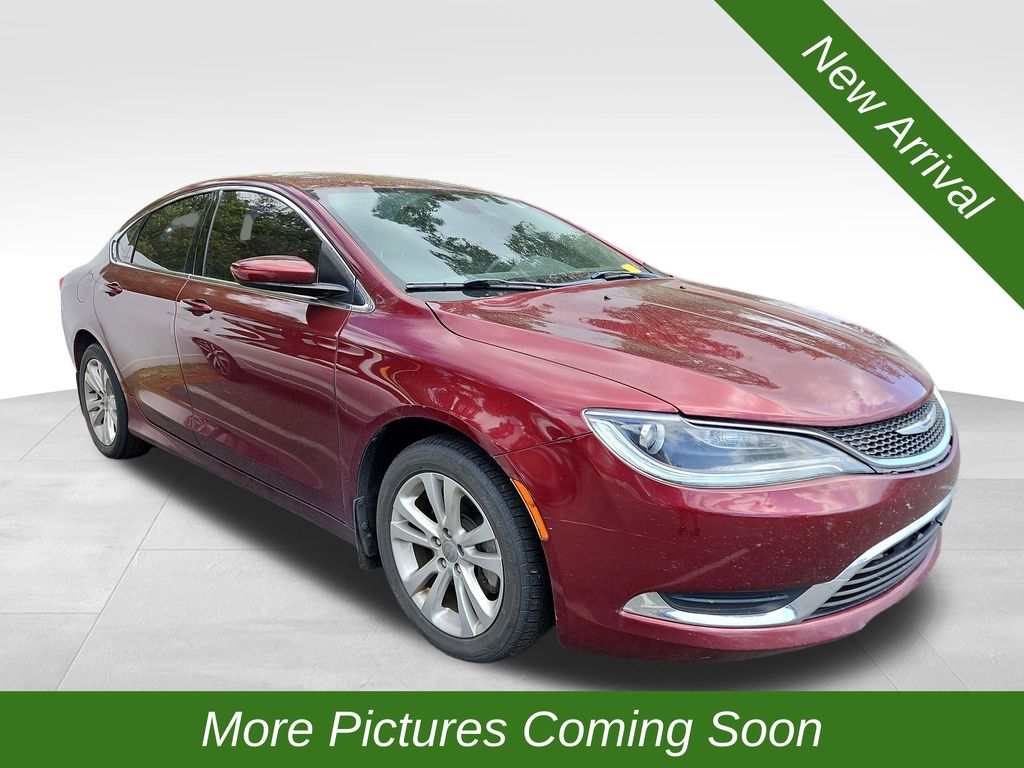 Velvet Red Pearlcoat 2017 Chrysler 200 Limited Sedan FWD Sedan Front-Wheel Drive 9-Speed Automatic