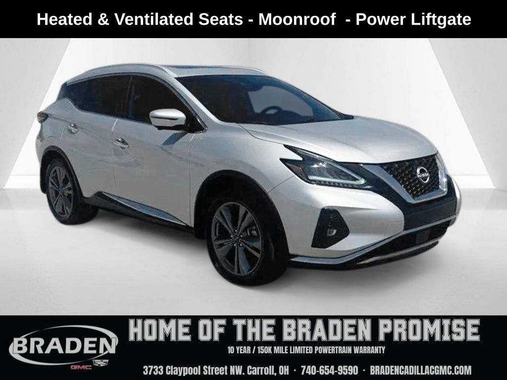 Brilliant Silver Metallic 2023 Nissan Murano SUV / Crossover Front-Wheel Drive Continuously Variable Transmission