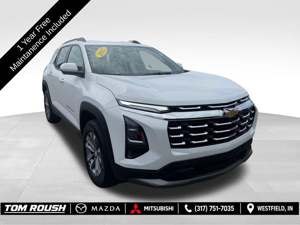 Summit White 2025 Chevrolet Equinox SUV / Crossover Four-Wheel Drive 8-Speed Automatic