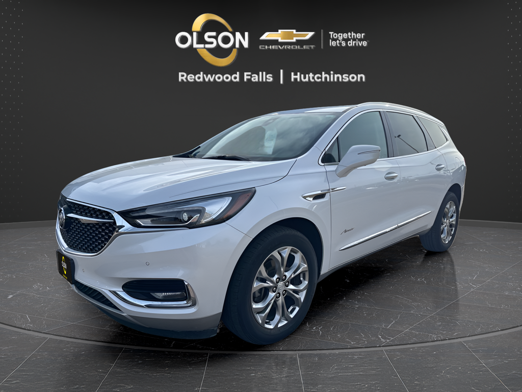 White Frost Tricoat 2018 Buick Enclave Avenir AWD SUV / Crossover Four-Wheel Drive 9-Speed Automatic