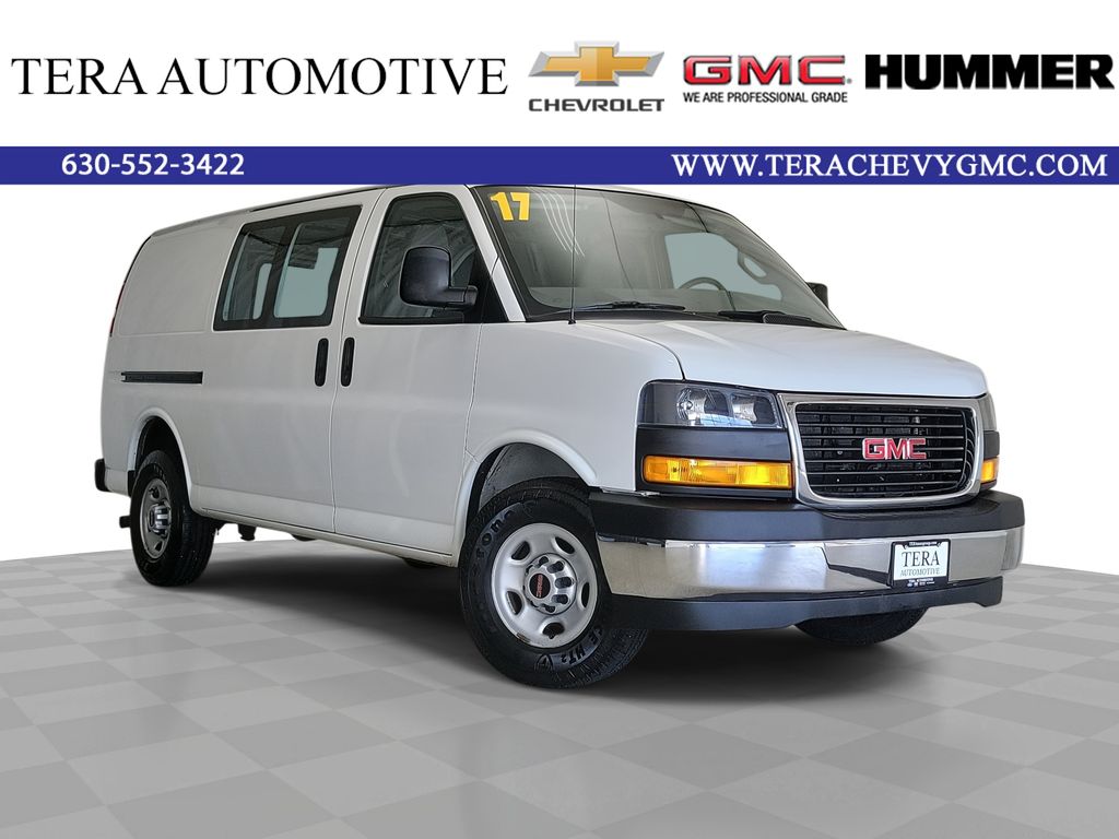Summit White 2017 GMC Savana Cargo 2500 RWD Van Rear-Wheel Drive 6-Speed Automatic Overdrive