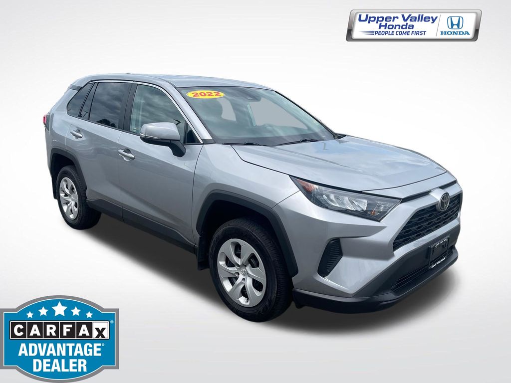 Silver Sky Metallic 2022 Toyota RAV4 SUV / Crossover All-Wheel Drive 8-Speed Automatic